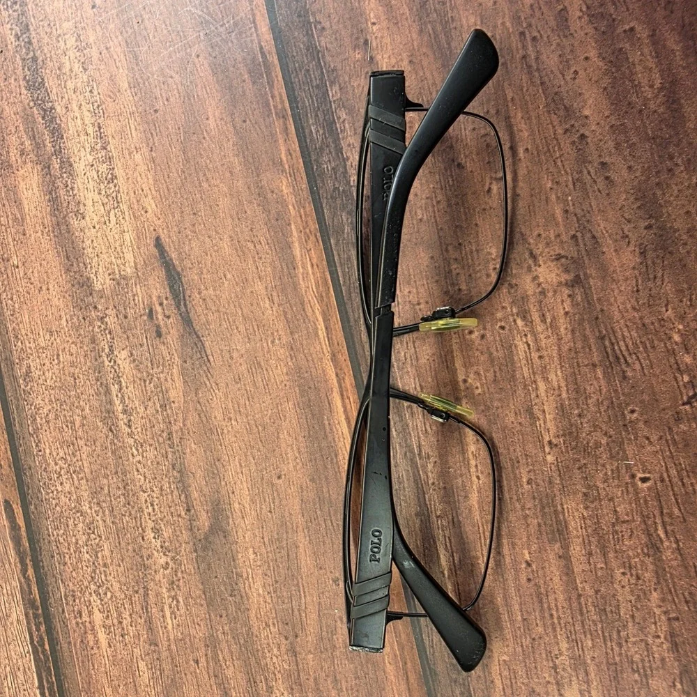 Polo Ralph Lauren PH 1147 9038 Mens Matte Black Rectangular Eyeglasses 54-16-145